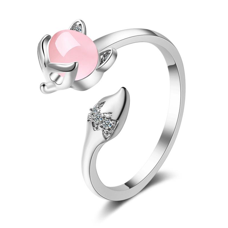 Avtoit | Rhinestone Fox Ring