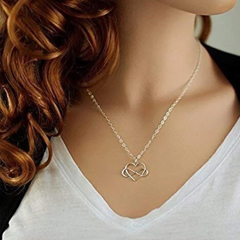 Avtoit | Love Bow Non-biological Sister Necklace Best Friend Necklace