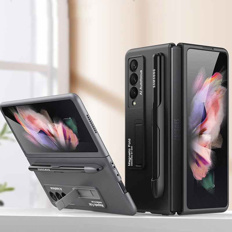 Avtoit | Fashion Kickstand Case with Pencil Slot for Samsung Galaxy Z Fold 3