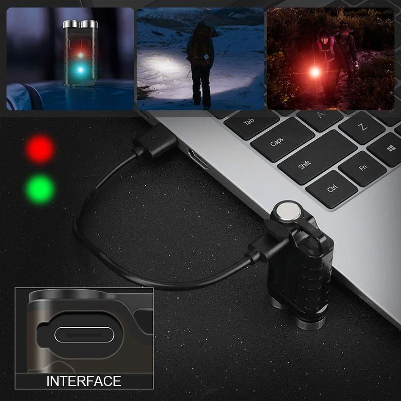 Avtoit | Magnetic Mini Keychain Flashlight
