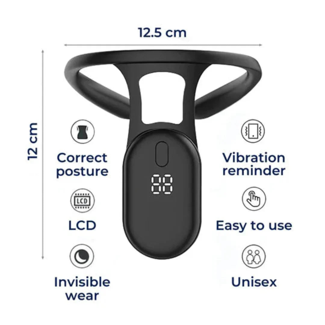 Avtoit | Cervical Spine Traction Neck Support for Posture Correction | Adjustable Neck and Back Posture Corrector | Spine Alignment and Relief | Real Time feedback