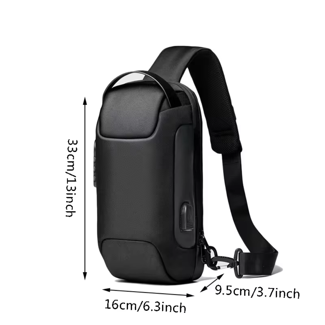 Avtoit | Anti-Theft Crossbody Bag with USB Charging – Secure, Stylish, and Functional
