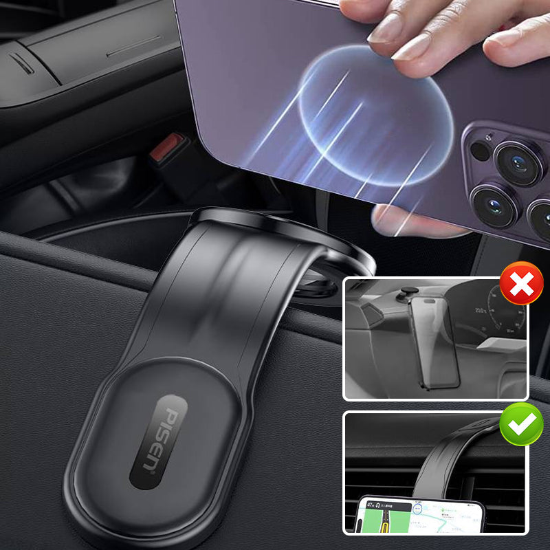 Foldable Magnetic Phone Holder with 360-Degree Rotation