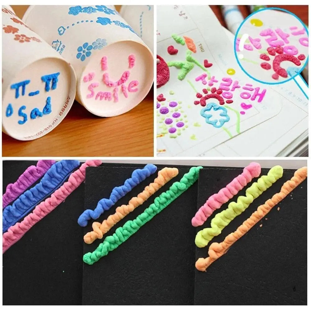 Avtoit | 6+6 | Magical 3D Puffy Pens