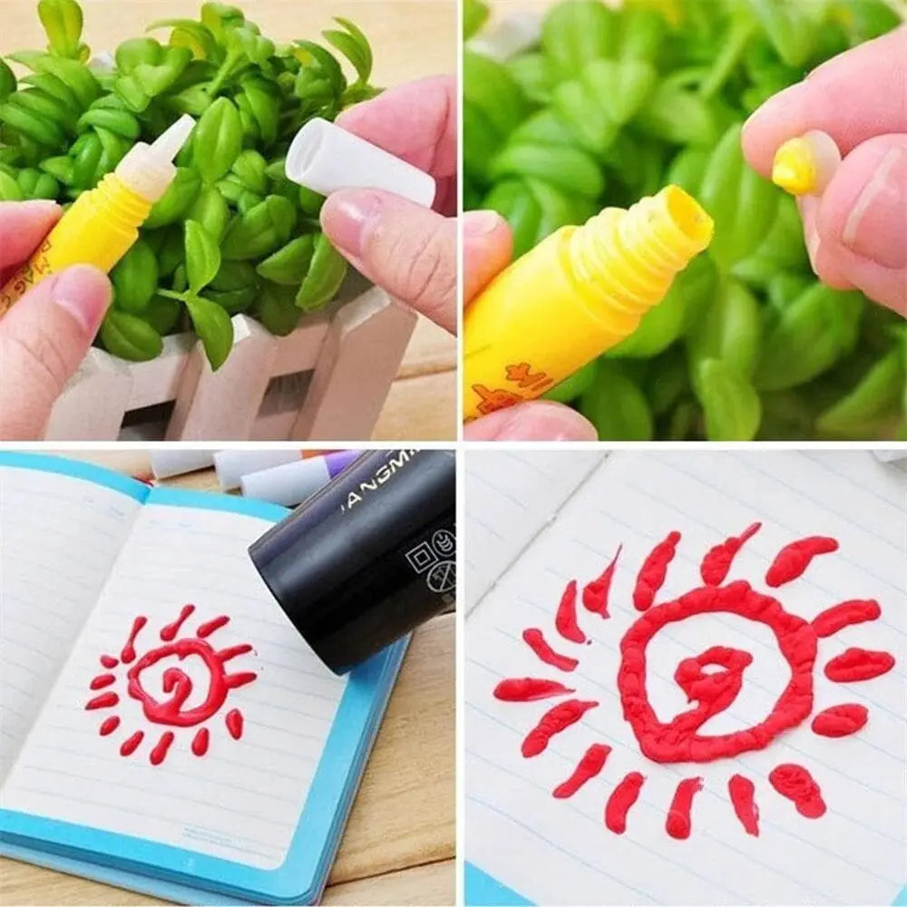 Avtoit | 6+6 | Magical 3D Puffy Pens