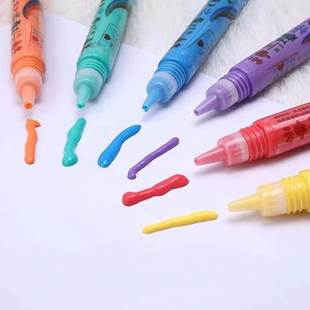 Avtoit | 6+6 | Magical 3D Puffy Pens
