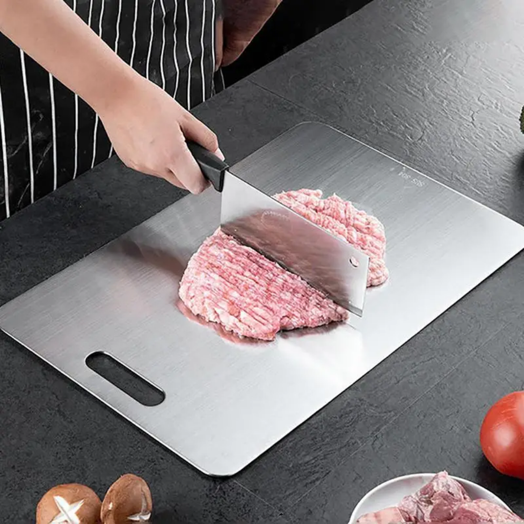 Avtoit | Premium Stainless Steel Cutting Board - Stain and Scratch Resistant