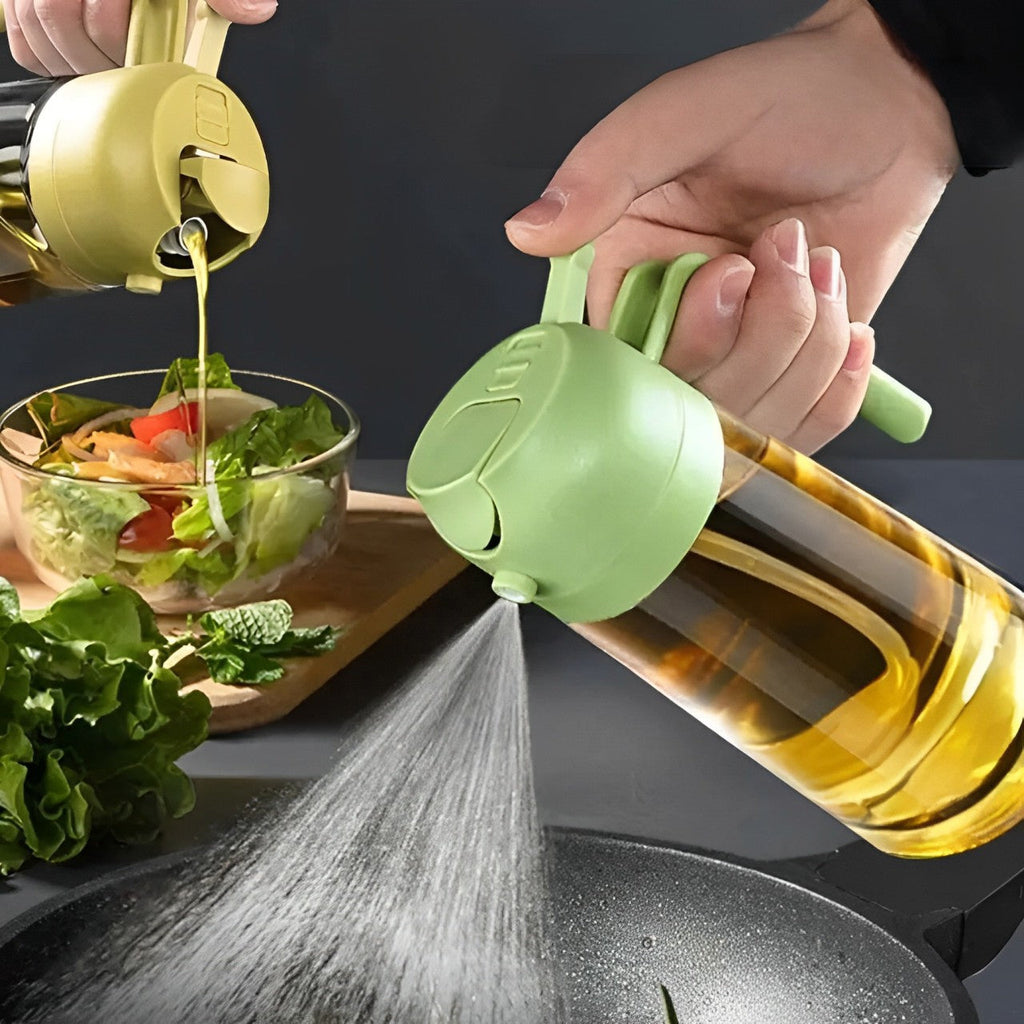 Avtoit | 2-in-1 Olive Oil Dispenser & Sprayer – Perfect for Cooking, Salads, and BBQ