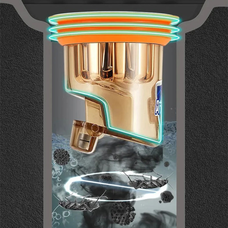 Avtoit | Universal double deodorant drain core