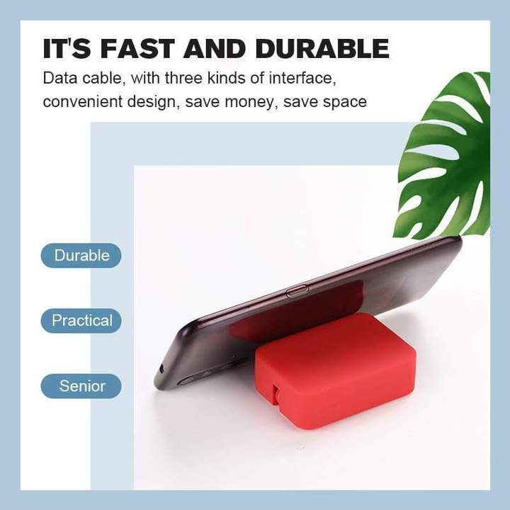 Avtoit | 4-in-1 Data Cable Phone Stand