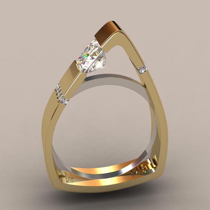 Avtoit | Fashion New Ring With Red Stones For Women Vintage Crystal Zircon Rings