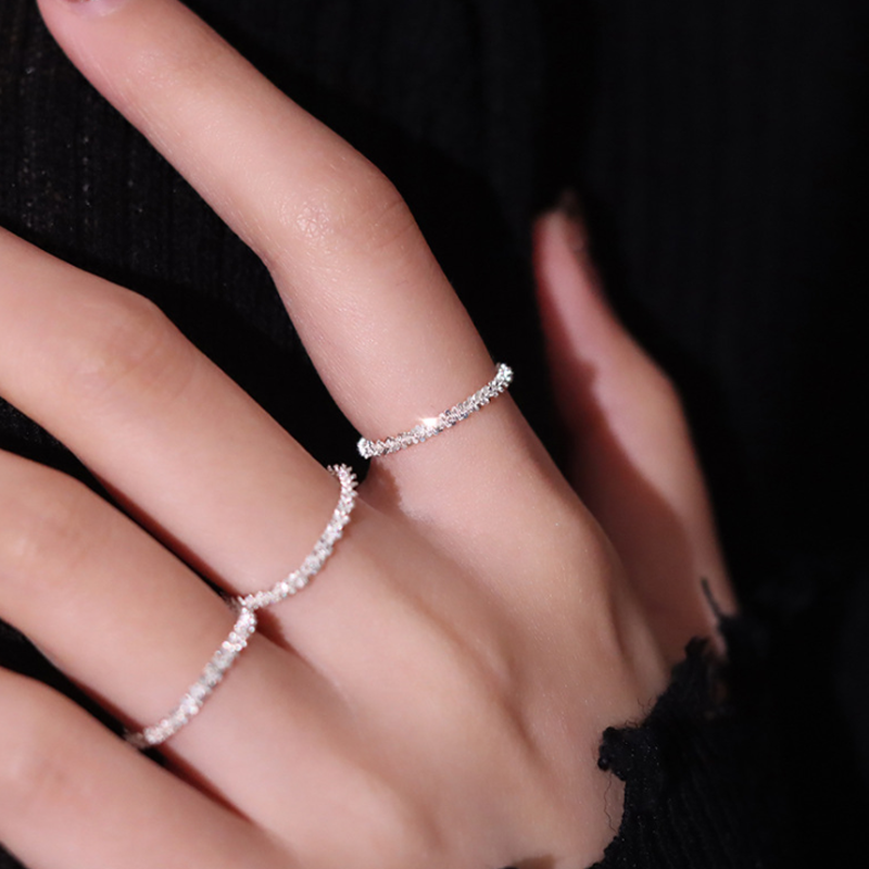 Avtoit | Simple thin glitter ring