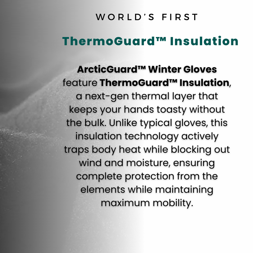 Avtoit | Warm Waterproof Gloves: Thermal Gloves with Touch Screen | Biking, Golf, Raynaud's, and Winter Sports