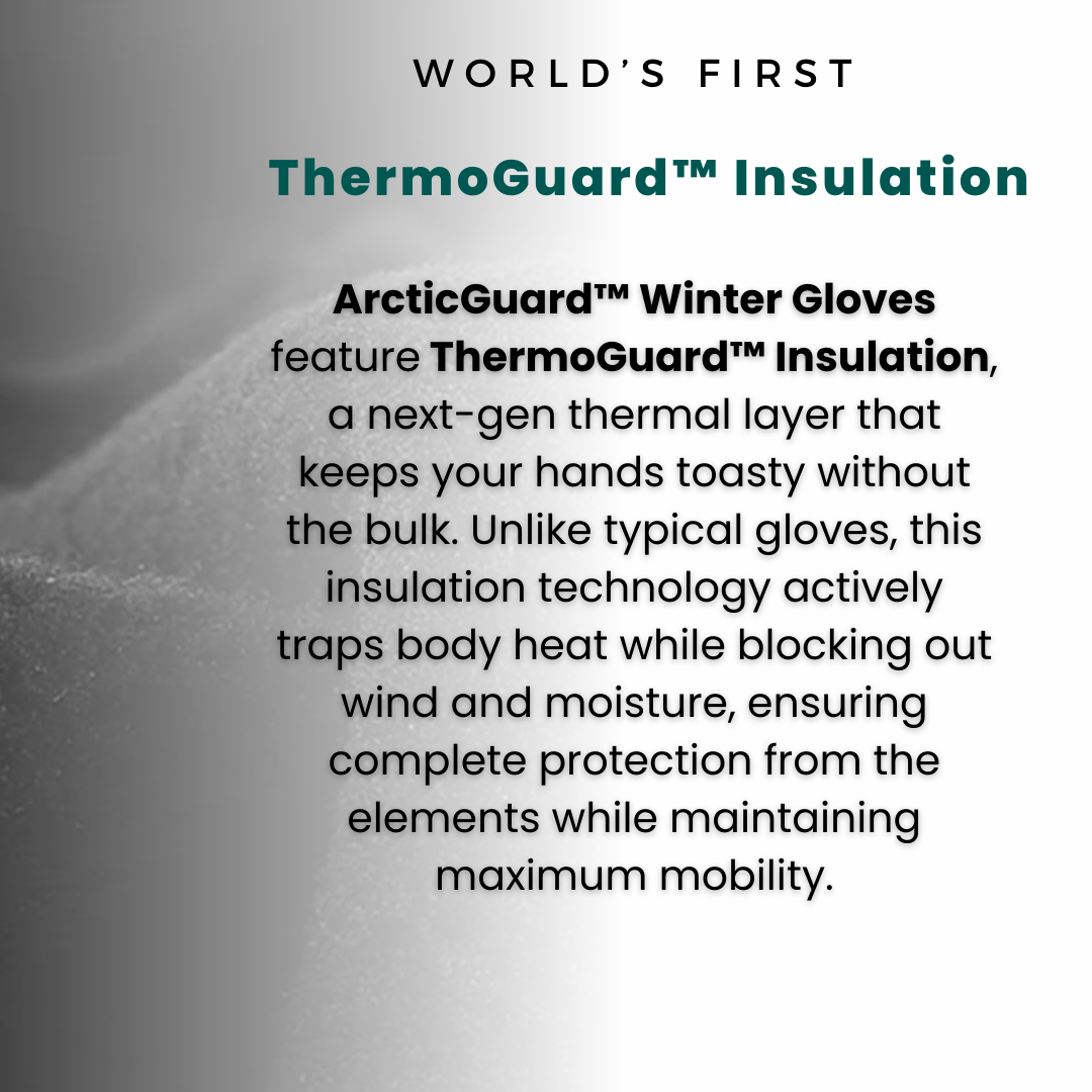 Avtoit | Warm Waterproof Gloves: Thermal Gloves with Touch Screen | Biking, Golf, Raynaud's, and Winter Sports