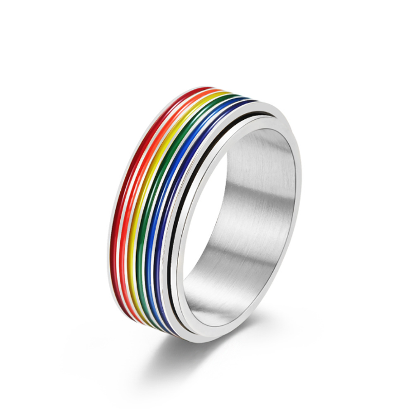 Avtoit | Titanium Rainbow Ring