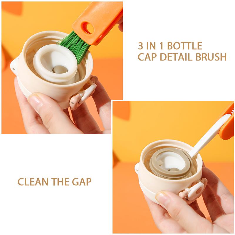 Avtoit | 3 in 1 Cup Lid Cleaning Brush