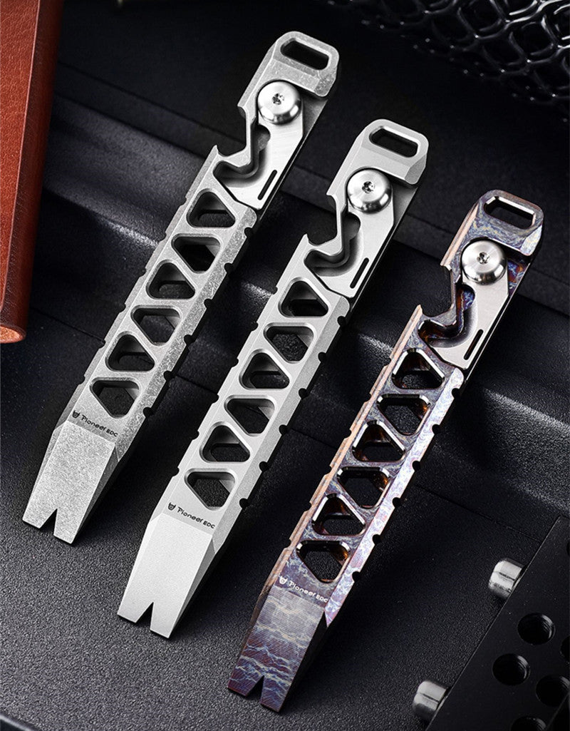 Avtoit | EDC Titanium Alloy Multifunctional Outdoor Crowbar