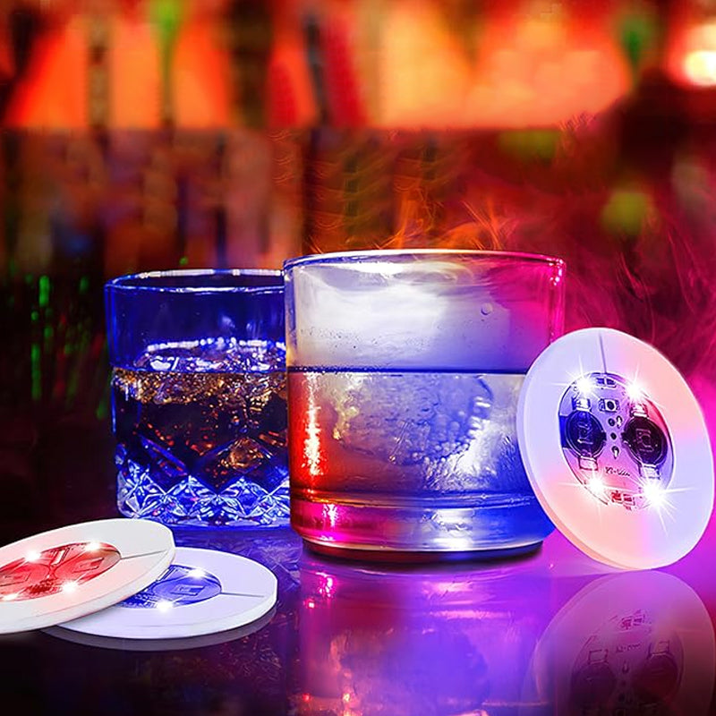 Avtoit | LED glowing bottle stickers and coasters
