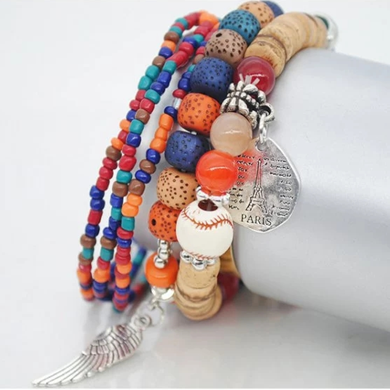 Avtoit | Multi-layered Bohemian style bracelet