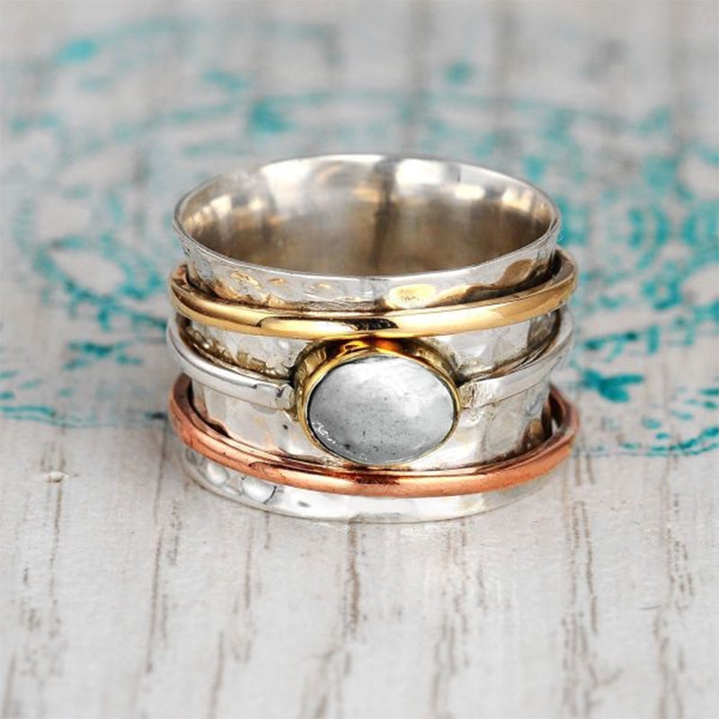 Avtoit | Moonstone Meditation Ring