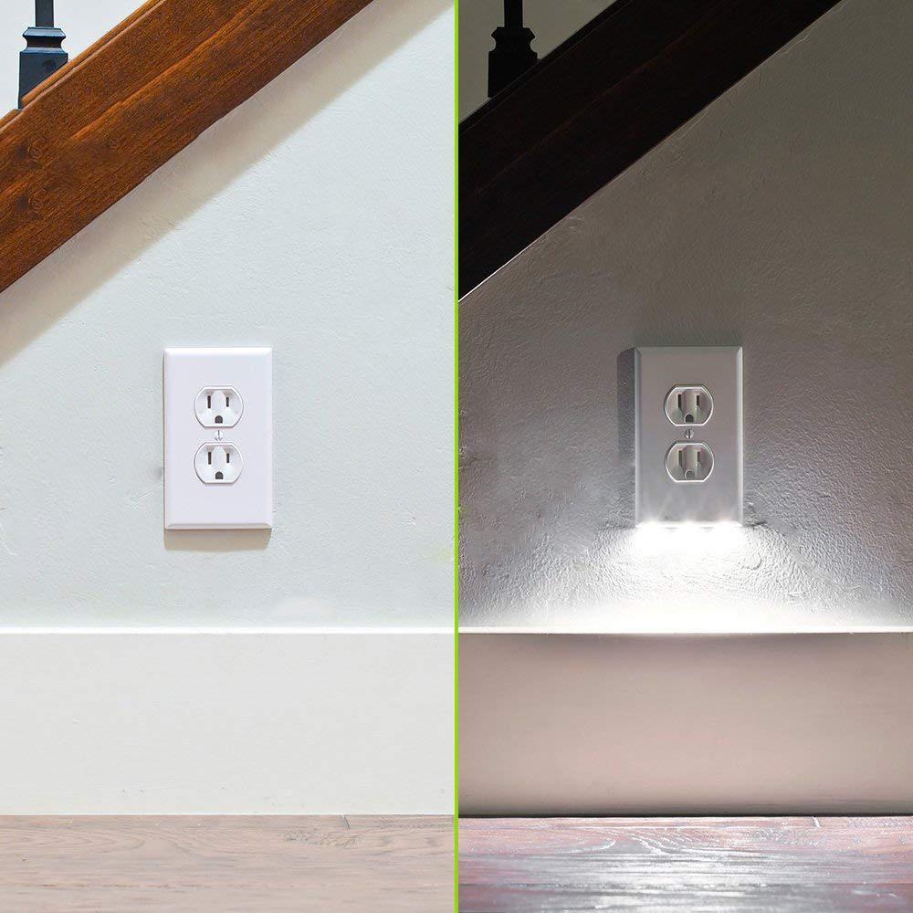 Avtoit | Outlet wall plate with LED night lights