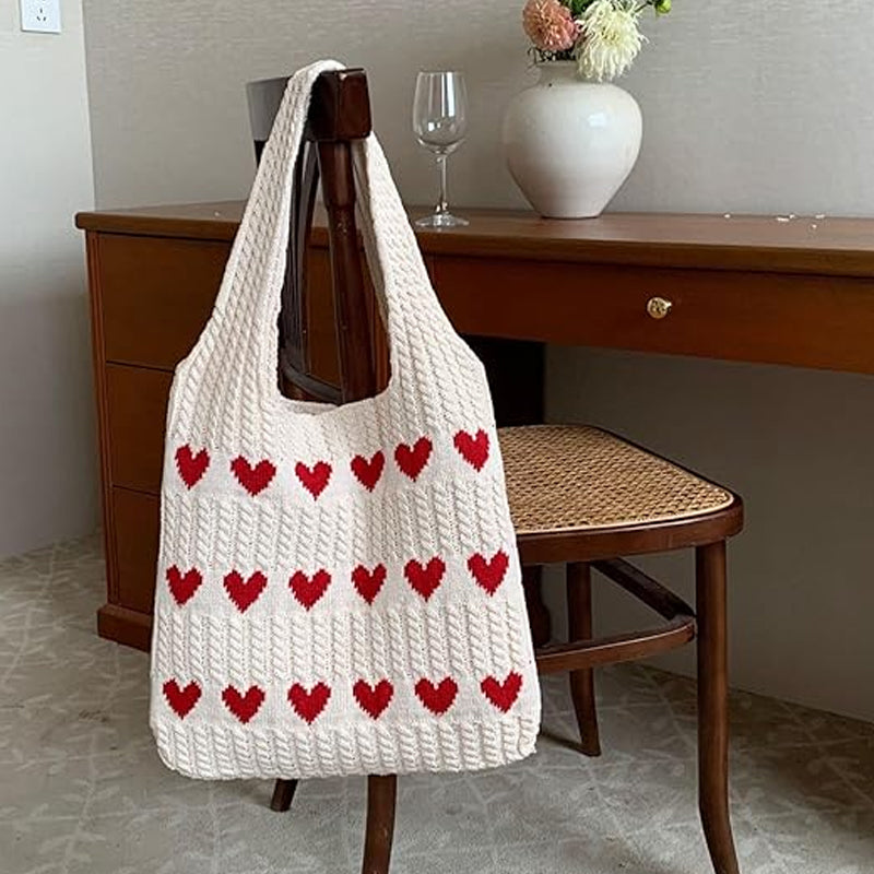 Avtoit | Knit Love Tote Bag