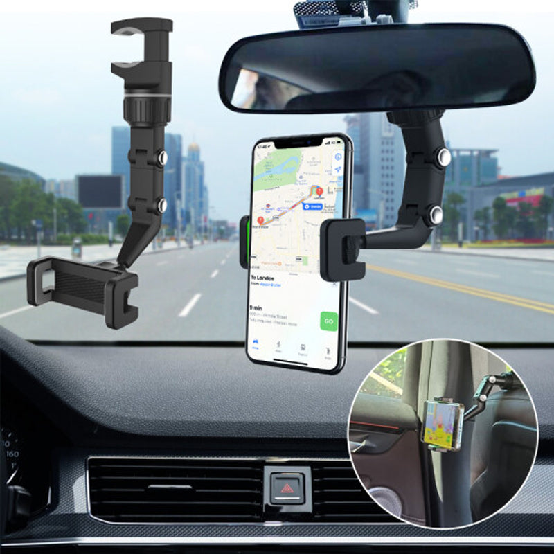 Avtoit | Multifunctional rearview mirror phone holder