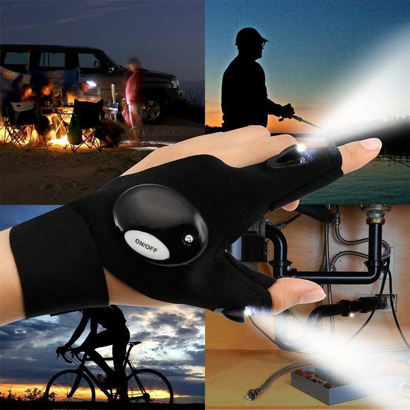 Avtoit | LED gloves with waterproof lights