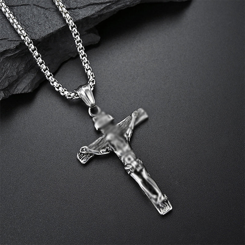 Avtoit | Titanium Steel Cross Pendant Necklace