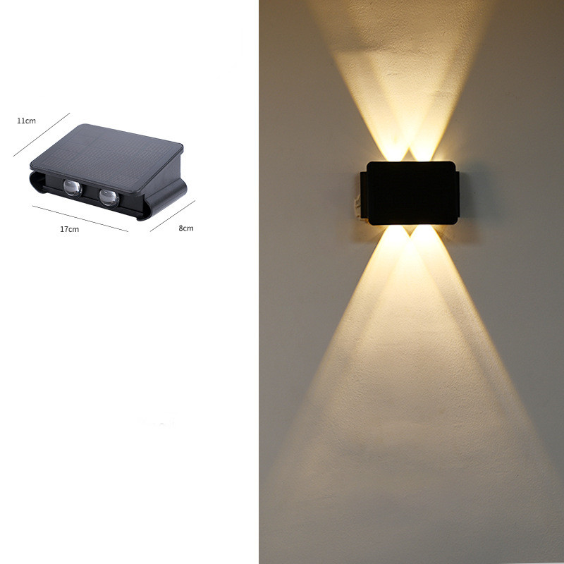 Avtoit | Modern LED outdoor wall light with up & down light – Waterproof wall lamp for house facade and entrance area