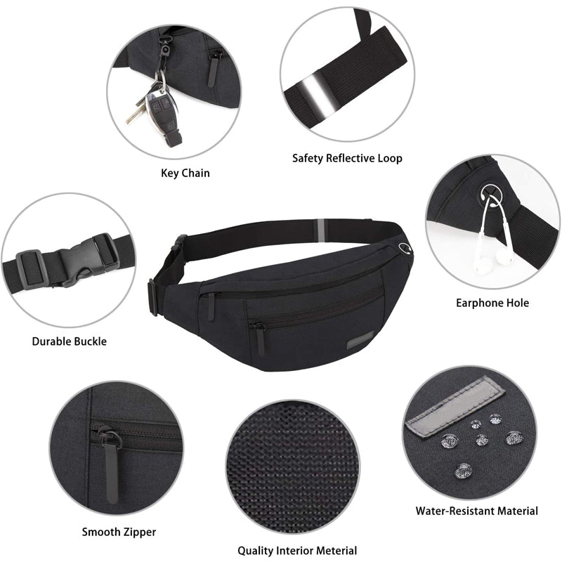 Avtoit | Large Crossbody Waist Bag Belt Bag
