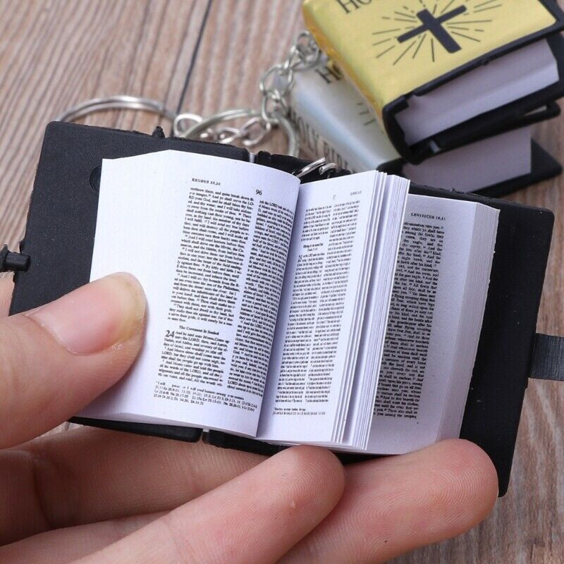 Avtoit | Mini Bible Cross Keychain