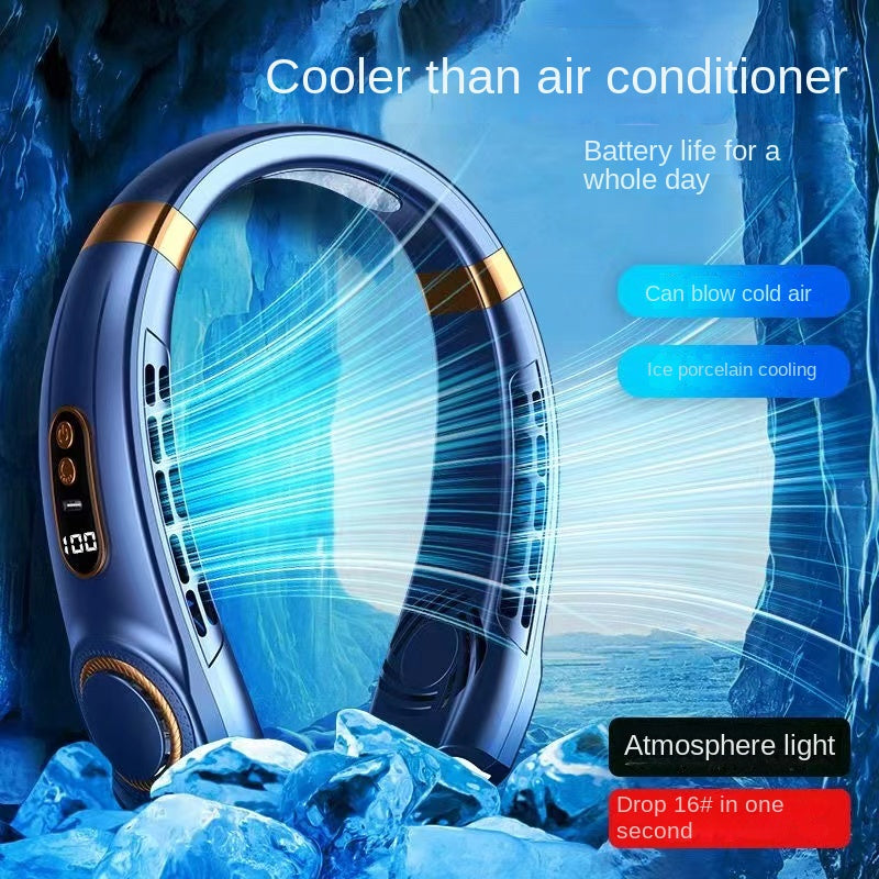 Avtoit | Digital Display Wearable Neck Fan