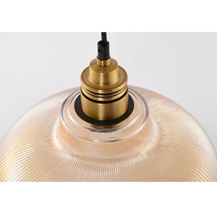 Avtoit | Glass Pendant Light | Adjustable Cable, Warm Light Effect & Ideal for Kitchen and Dining Spaces