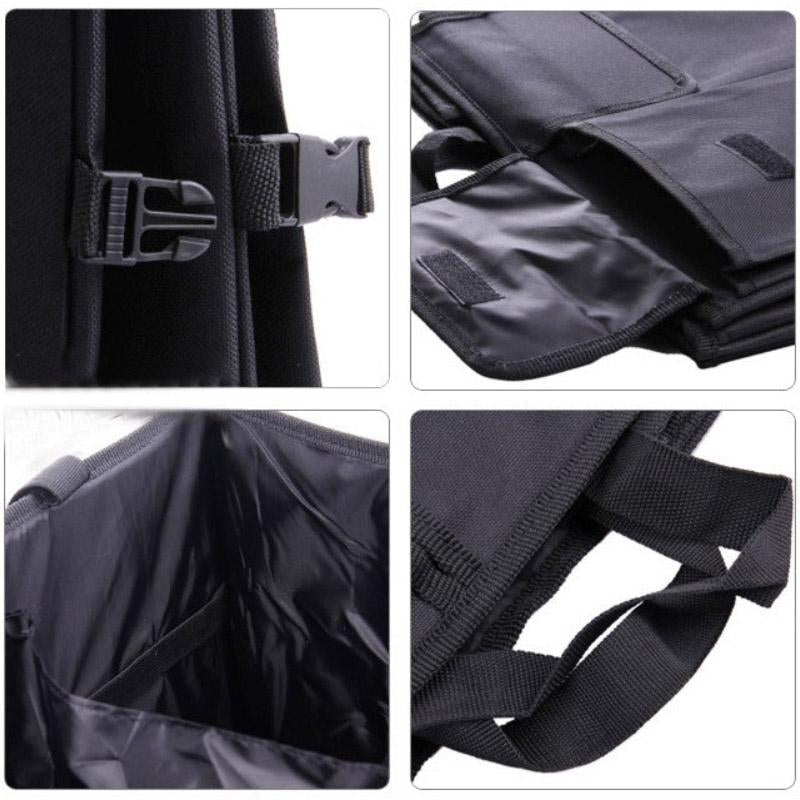 Foldable Car Trunk Organizer with 4 Compartments