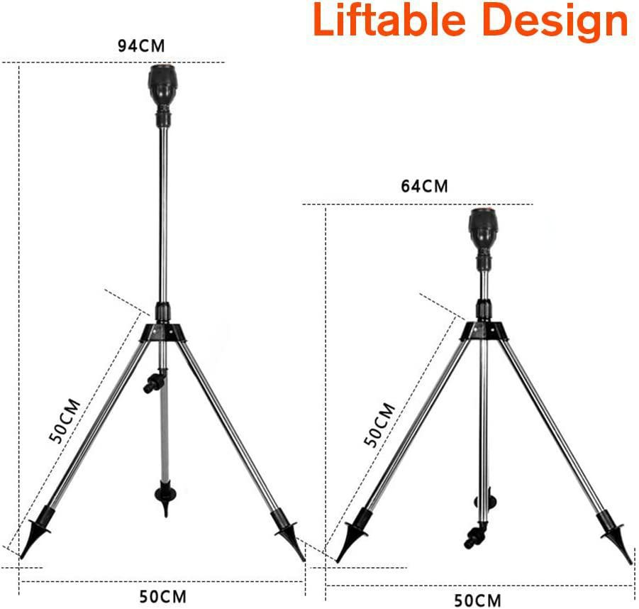 Avtoit | Automatic Rotating Garden Sprinkler with Retractable Tripod for the Garden