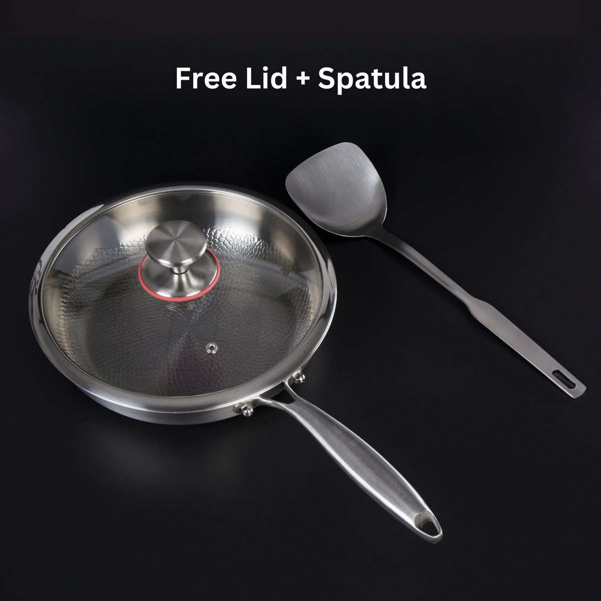 Avtoit | Titanium Frying Pan | Non-Toxic, Naturally Non-Stick & Ideal for Healthy Cooking