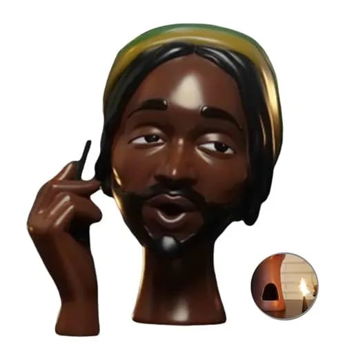 Avtoit | Head Incense Burner Black Woman