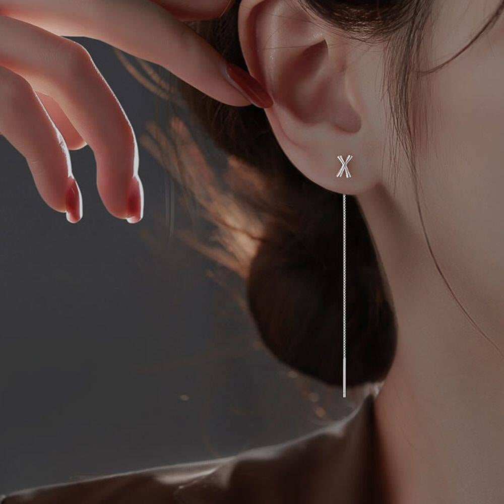 Avtoit | Shiny Alphabet Earrings