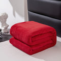Avtoit | Soft and warm gray flannel blanket for all seasons