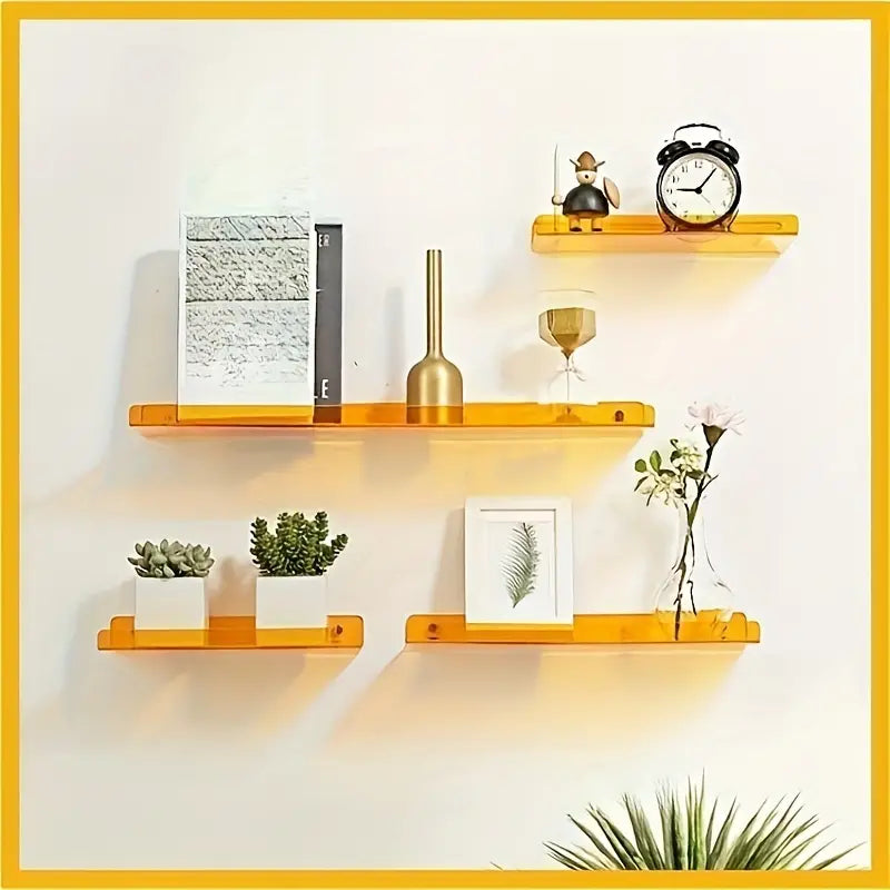 Avtoit | Floating Wall Shelf - Industrial Wall Shelf - Shower Shelf - Shower Board - Blue
