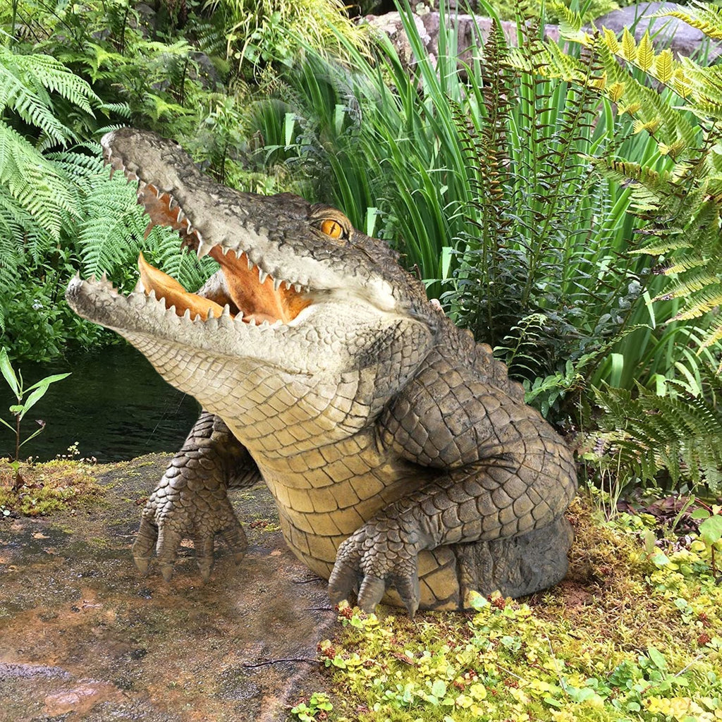 Avtoit | Garden Swamp Gator Statue