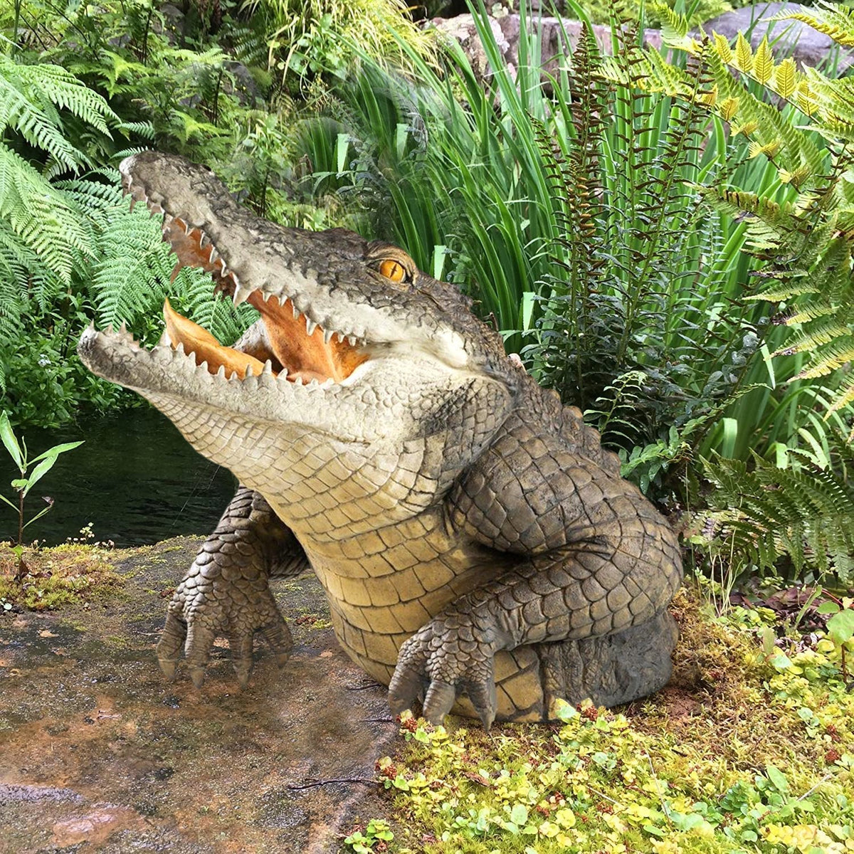 Avtoit | Garden Swamp Gator Statue