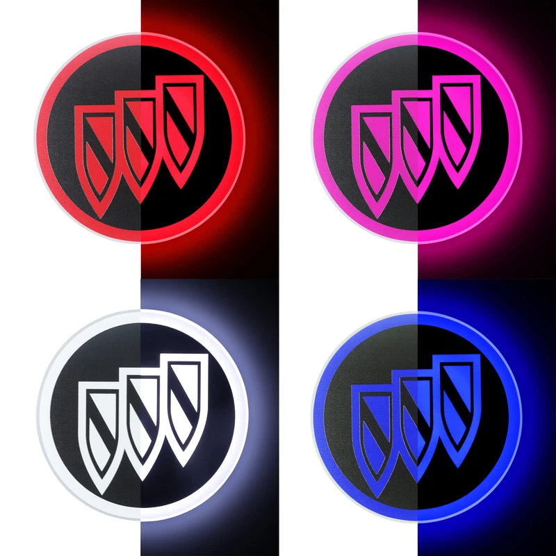 LED Car Emblem Auto Badge Light For Buick Enclave 2008-2012