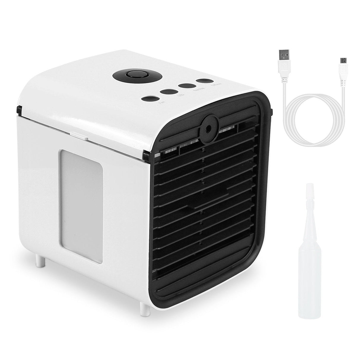 Avtoit | 7-Colors Switchable Portable Mini Air Conditioner Cooler Fan