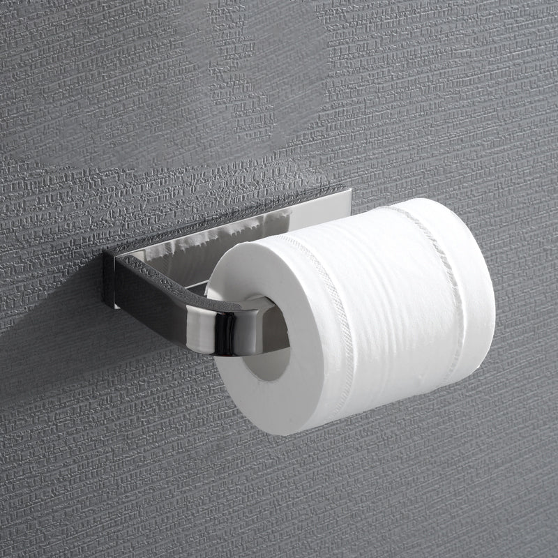 Avtoit | 5-piece modern bathroom accessories as single item or in set Polished chrome bathroom set