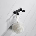 Avtoit | Matt Black 5-piece modern bathroom accessory as a single item or as a set with towel bar