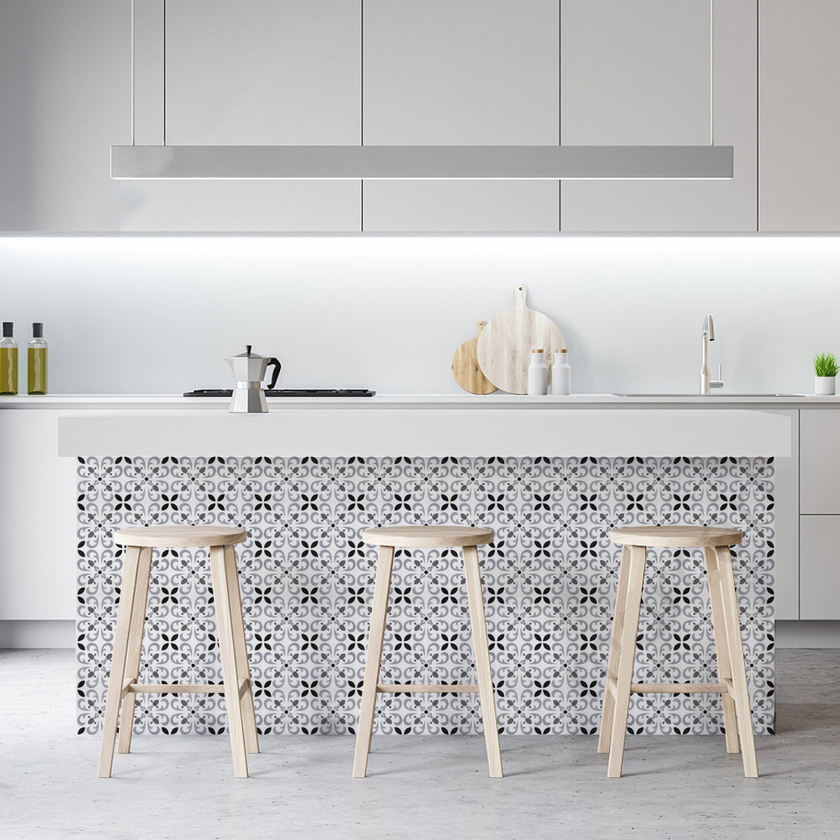 Avtoit | Peel & Stick Vinyl Flooring Lightly patterned vinyl flooring with a matte sheen