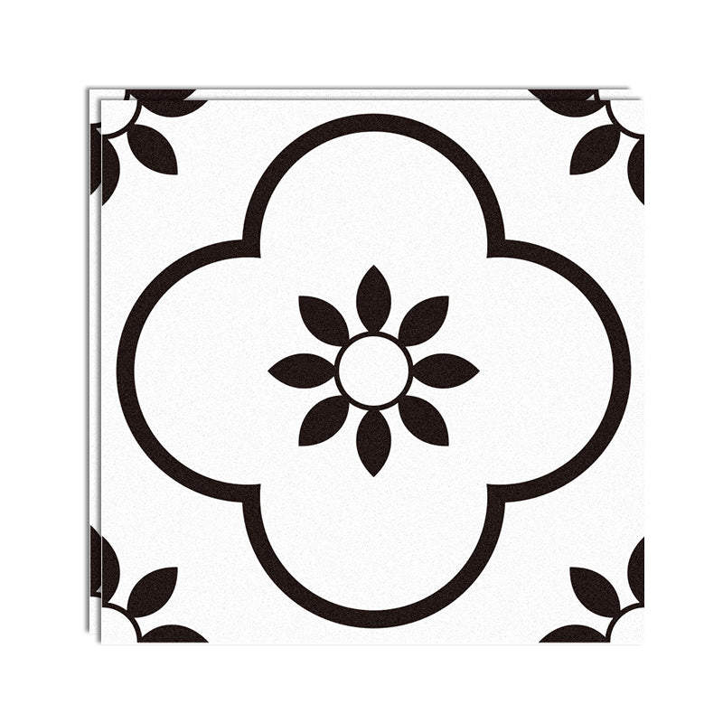 Avtoit | Peel & Stick Vinyl Floor Lightly patterned vinyl floor with straight edge