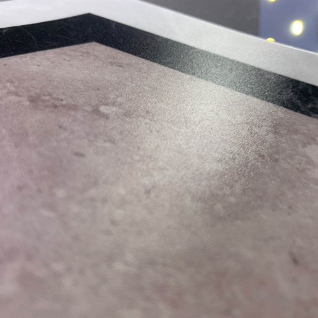 Avtoit | Peel & Stick Vinyl Floor Mat Dark Vinyl Floor with Brick Look
